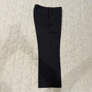 Banana Republic Charcoal Wool Pants Tailored Slim Fit 32x30
